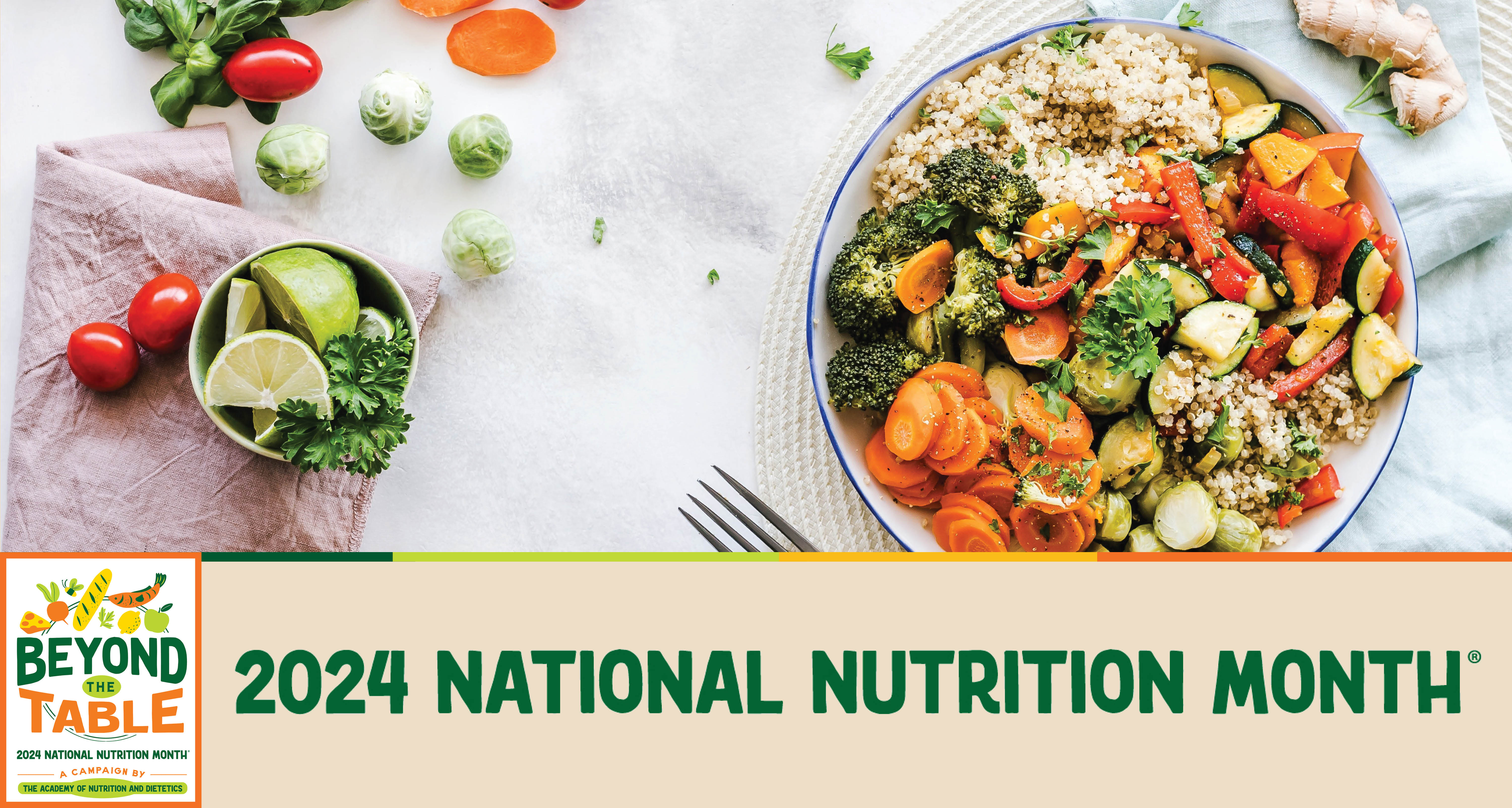 National Nutrition Month logo