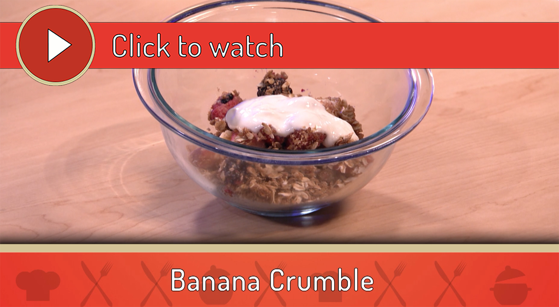 Banana Crumble