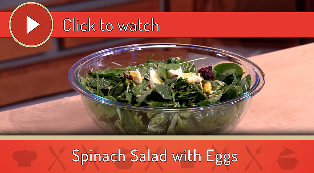 Spinach salad